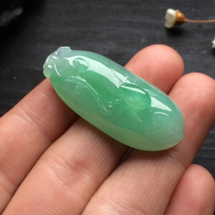 （超值推荐）冰种晴水福瓜挂件