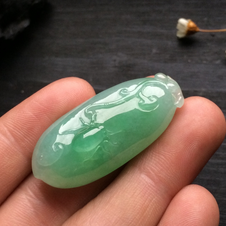 （超值推荐）冰种晴水福瓜挂件