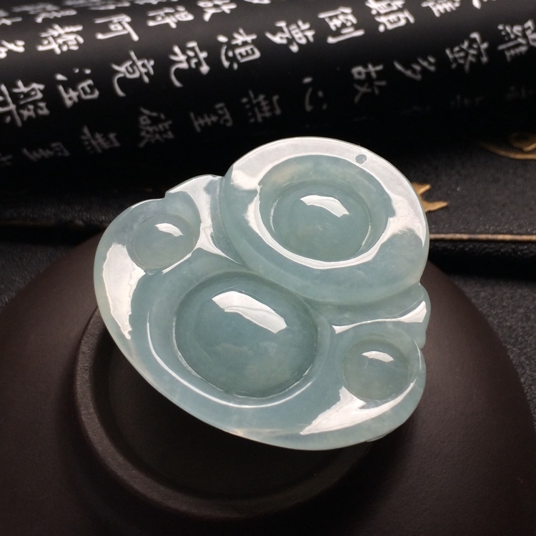 （超值推荐）糯冰种晴水玉佛挂件