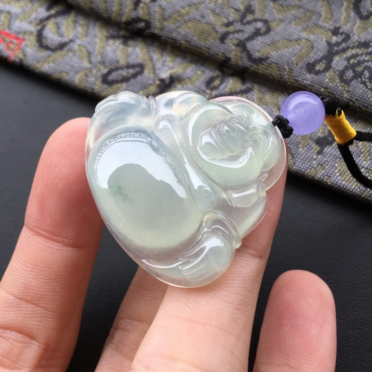(超值推荐)冰种晴水玉佛挂件