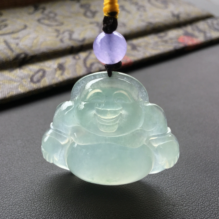 (超值推荐)冰种晴水玉佛挂件