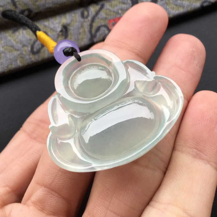 (超值推荐)冰种晴水玉佛挂件