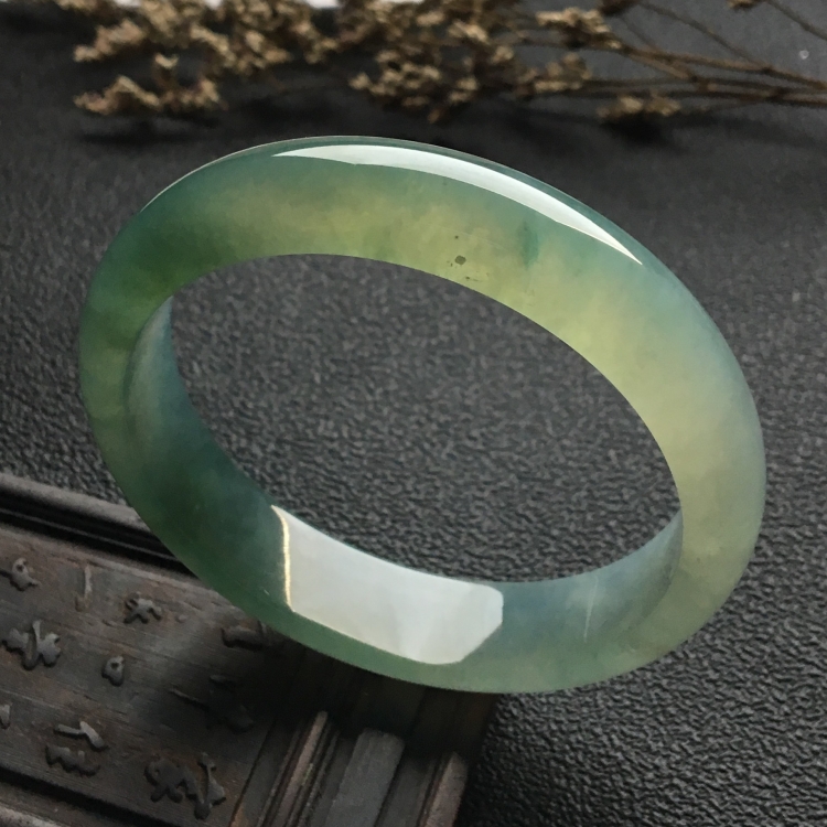 （超值推荐）冰种晴水手镯（57mm）