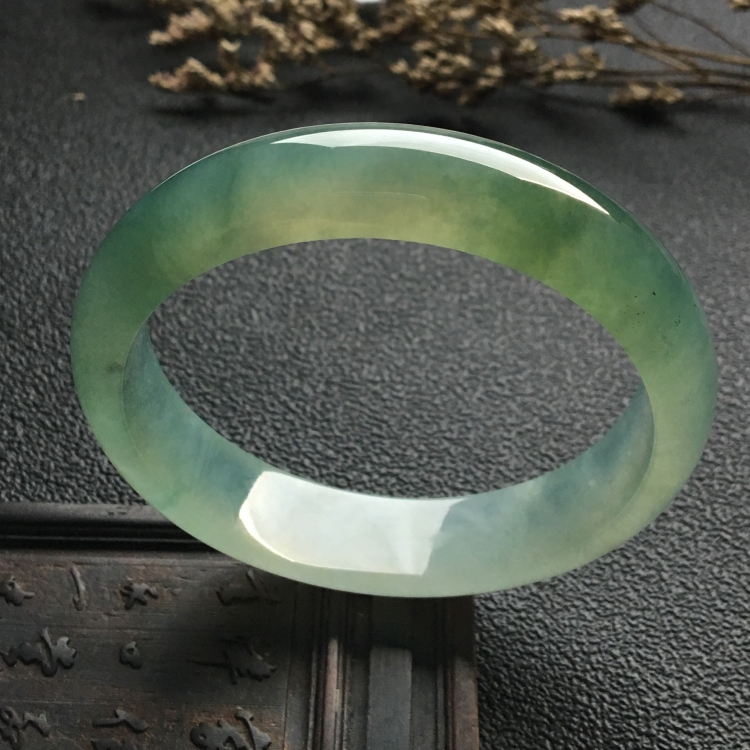 （超值推荐）冰种晴水手镯（57mm）