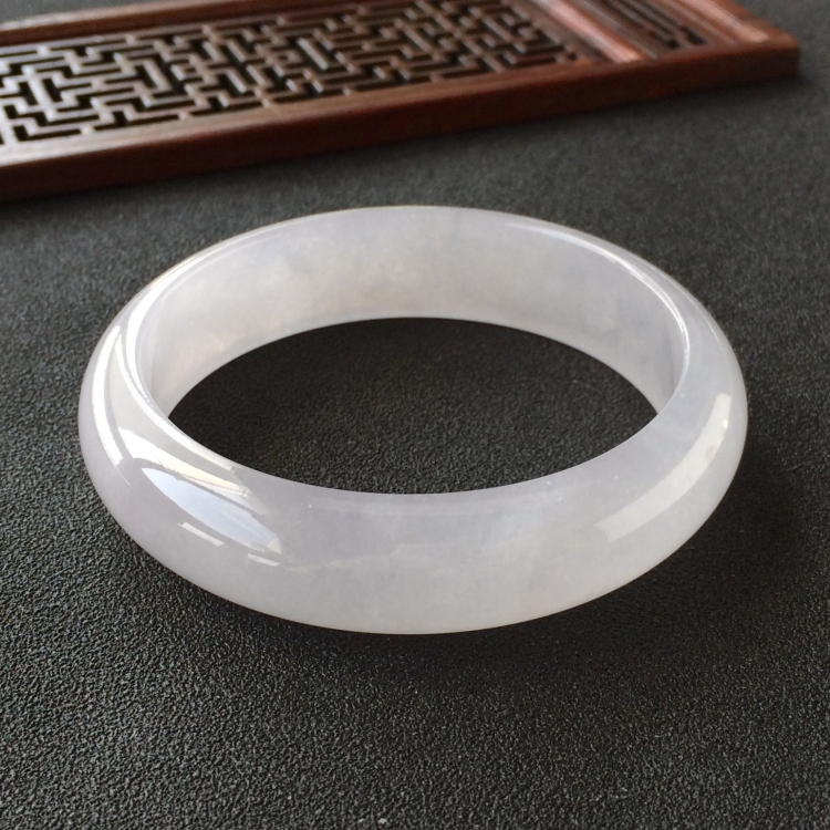 (超值推荐)冰种淡晴水手镯(56.8mm)