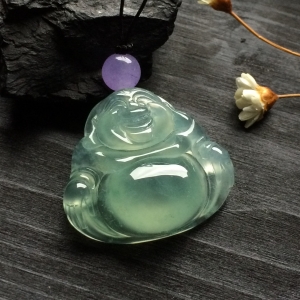 （超值推荐）冰种晴水玉佛挂件