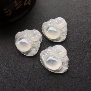 (超值推荐)冰种淡晴水玉佛挂件一批