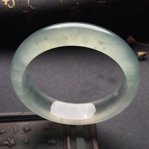 （超值推荐）冰种晴水手镯（56.1mm）