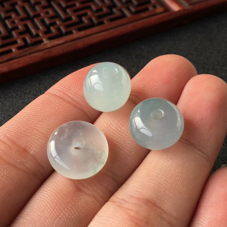 (超值推荐)冰种晴水路路通/平安扣挂件(一批走)