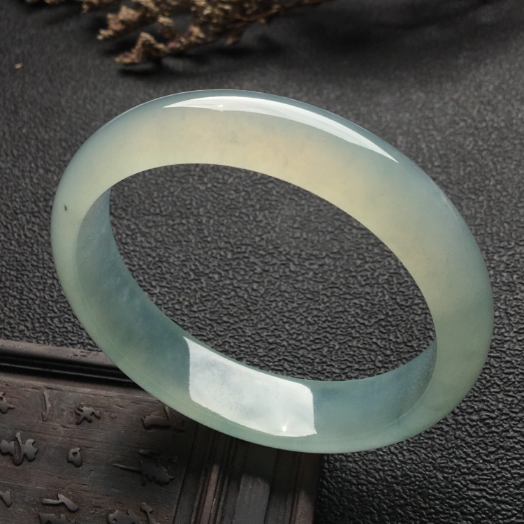 （超值推荐）冰种晴水手镯（56.7mm）