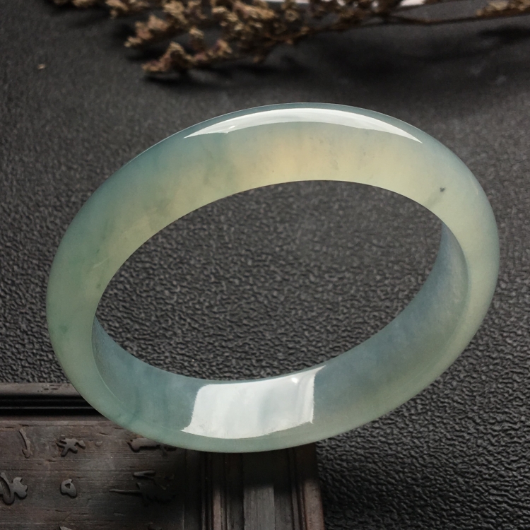 （超值推荐）冰种晴水手镯（56.7mm）