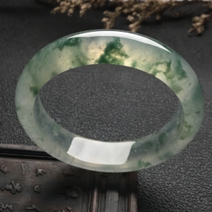 （超值推荐）冰种飘花手镯（56.5mm）