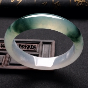 （超值推荐）冰种飘花手镯（57.2mm）