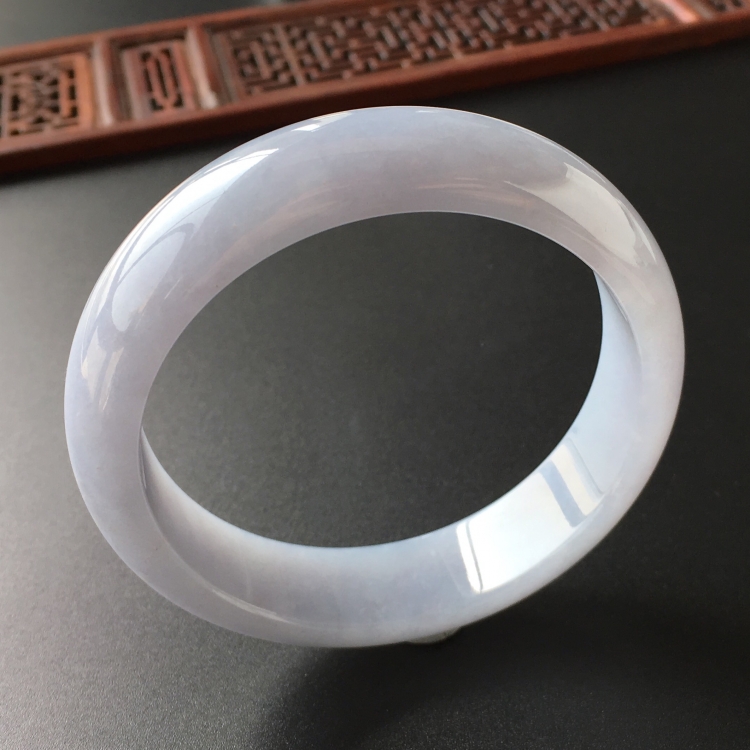 (超值推荐)糯冰种紫罗兰手镯(60.3mm)
