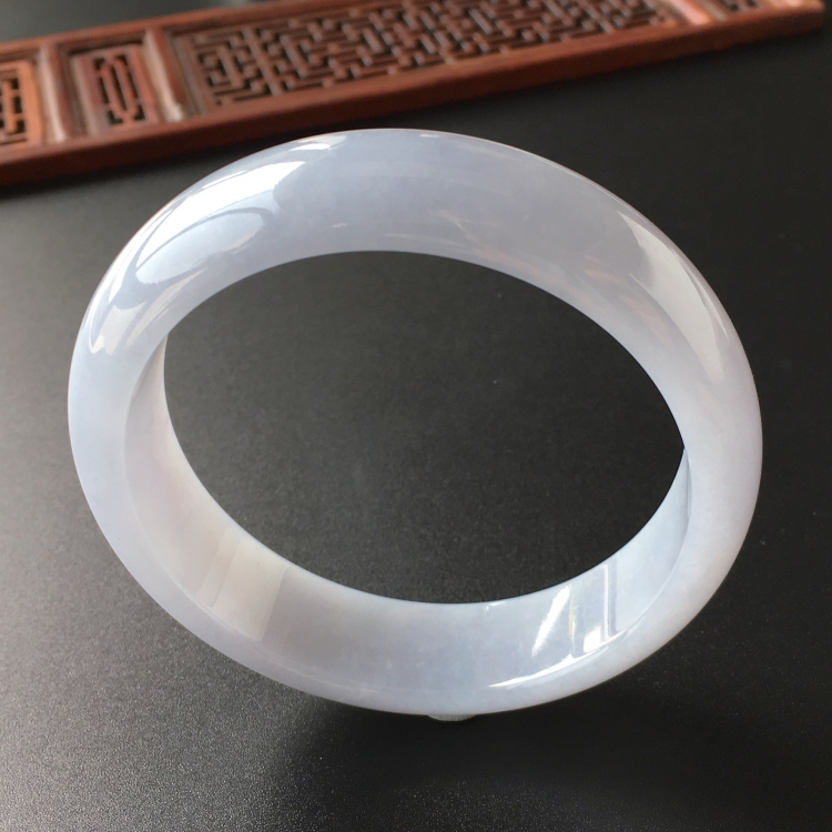 (超值推荐)糯冰种紫罗兰手镯(60.3mm)