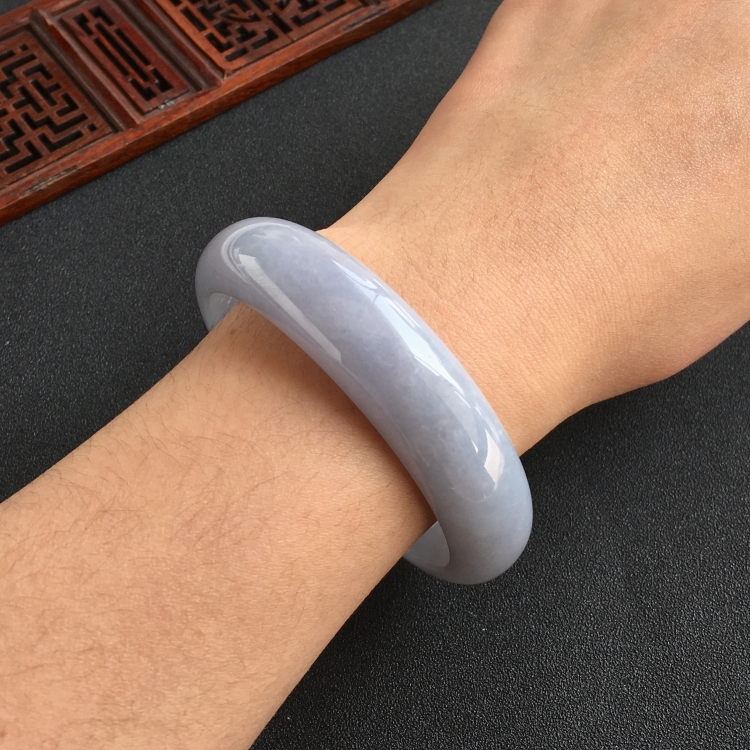 (超值推荐)糯冰种紫罗兰手镯(60.3mm)