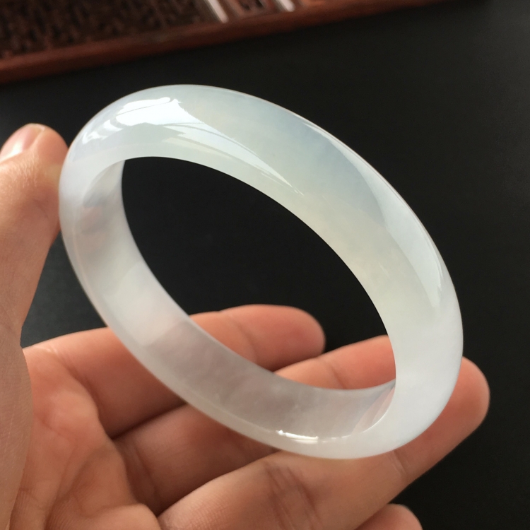 (超值推荐)冰种晴水手镯(58.3mm)