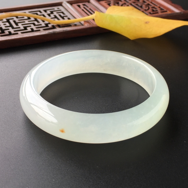 (超值推荐)冰种晴水手镯(57mm)