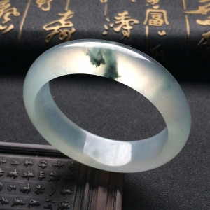 （超值推荐）冰种飘花手镯（57.7mm）