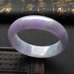 （超值推荐）糯冰种紫罗兰手镯（58.3mm）
