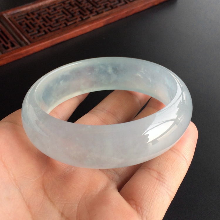 (超值推荐)冰种晴水手镯(57.8mm)