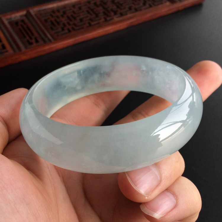 (超值推荐)冰种晴水手镯(57.8mm)