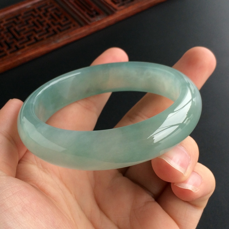 (超值推荐)冰种晴水手镯(57.1mm)