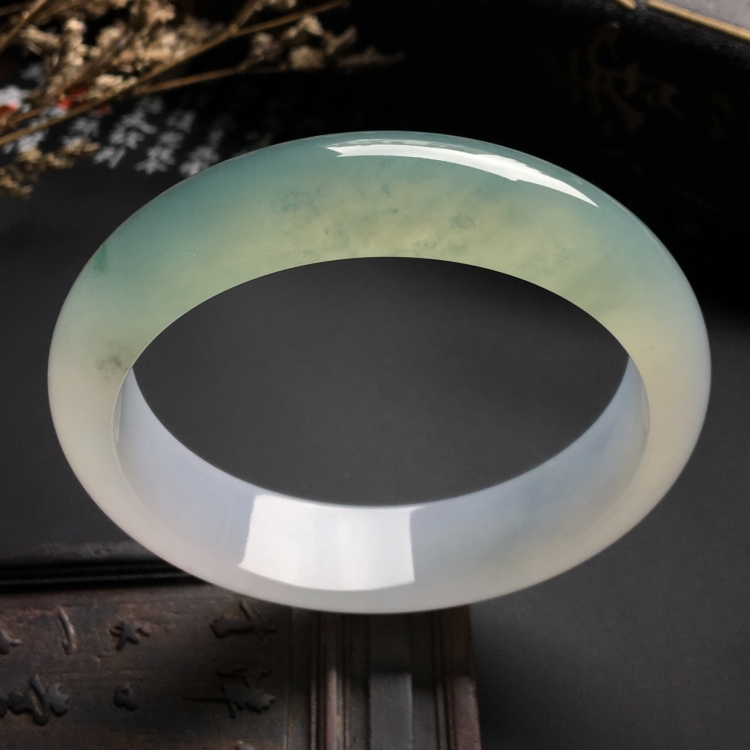 （超值推荐）冰种晴水手镯（56.8mm）