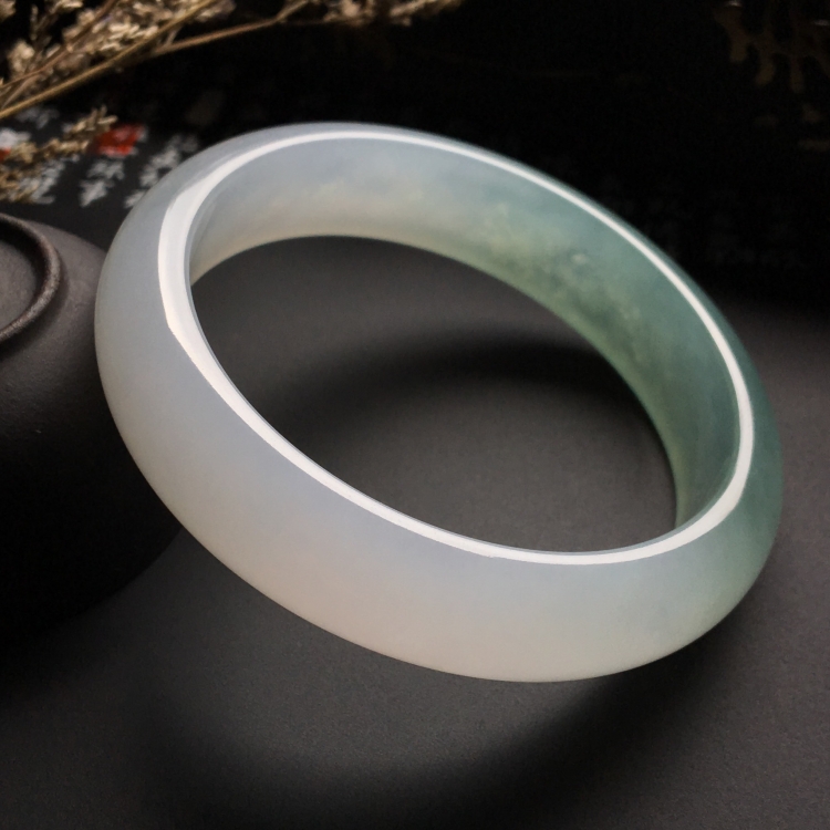 （超值推荐）冰种晴水手镯（56.8mm）