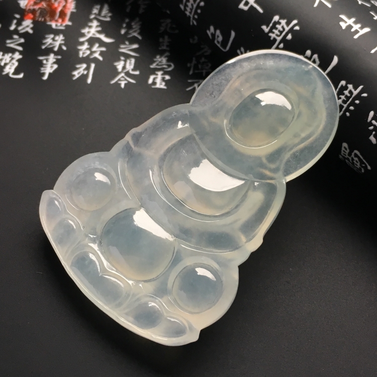 （超值推荐）冰种淡晴水观音挂件