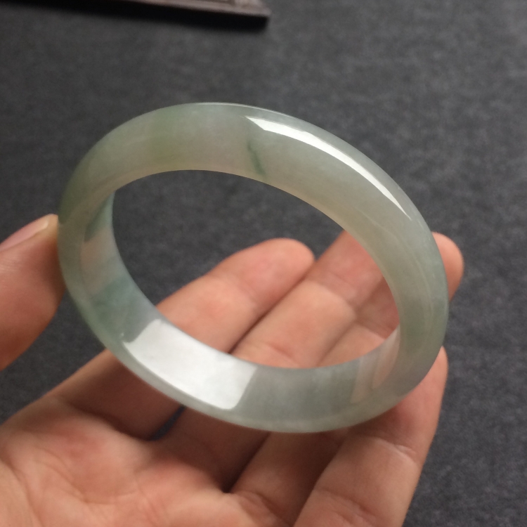 （超值推荐）糯冰种晴水手镯（57mm）