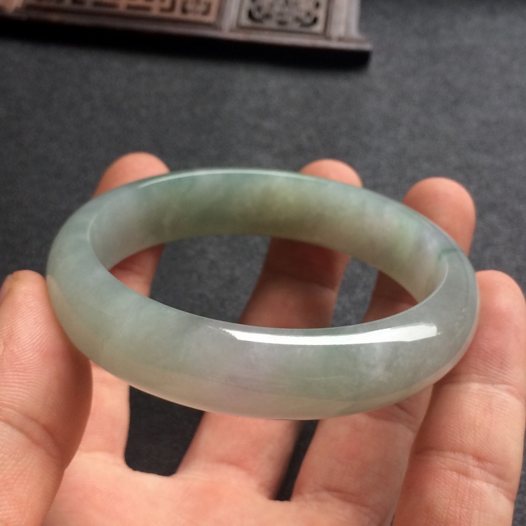 （超值推荐）糯冰种晴水手镯（57mm）