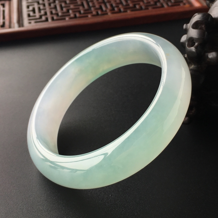 (超值推荐)冰种晴水手镯(57.4mm)