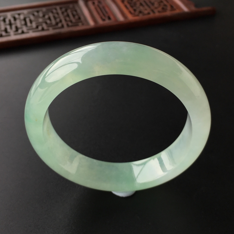 (超值推荐)冰种晴水手镯(55mm)