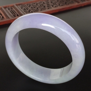 (超值推荐)糯冰种紫罗兰手镯(58.7mm)