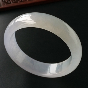 (超值推荐)冰种淡紫罗兰手镯(55mm)