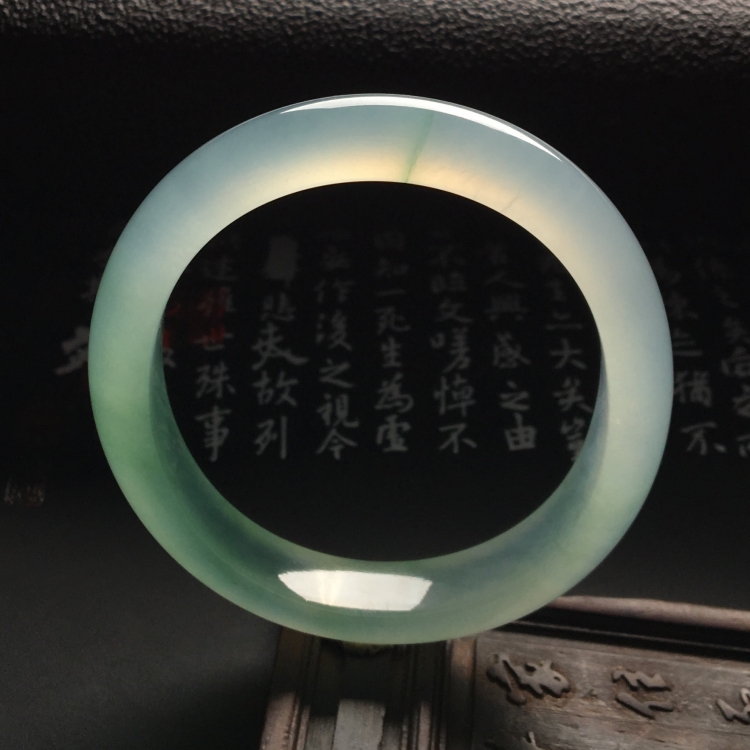 （超值推荐）冰种晴水贵妃镯（56mm-46.1mm）