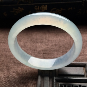 （超值推荐）冰种淡晴水手镯（58.5mm）