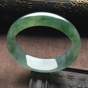 （超值推荐）冰种飘花手镯（57mm）
