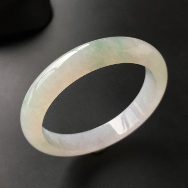 (超值推荐)冰种飘花手镯(57.6mm)