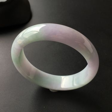 (超值推荐)糯冰种紫罗兰手镯(54.7mm)