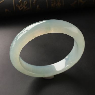 (超值推荐)冰种晴水手镯(55.6mm)