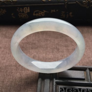 （超值推荐）冰种淡晴水手镯（58mm）