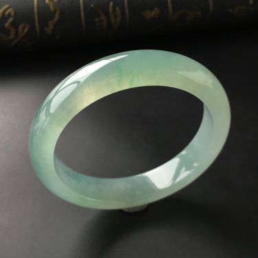 (超值推荐)冰种晴水手镯(55.4mm)
