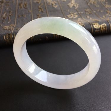 糯冰种晴水手镯(56.3mm)