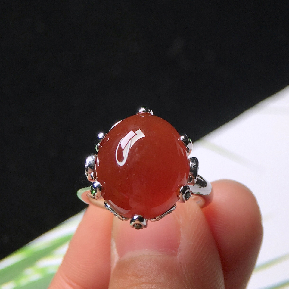 18k红翡戒指 - 翡翠王朝