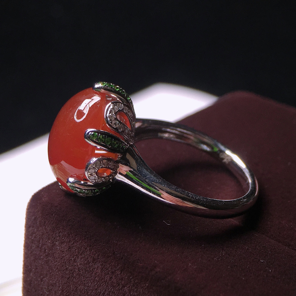 18k红翡戒指 - 翡翠王朝